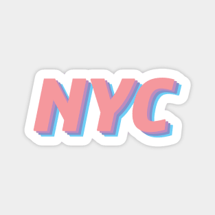 Pastel NYC Sticker